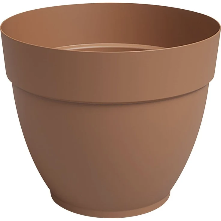 Artevasi Pflanztopf Capri Campana Kunststoff terrakotta matt Ø 35 x 29 cm – Bild 1