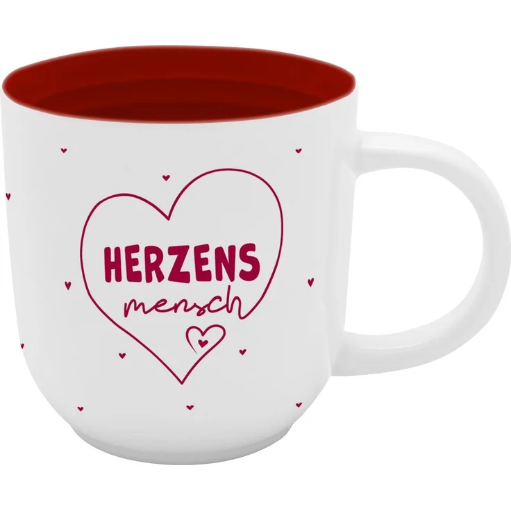 Tasse Kaffeetasse Kaffeebecher 50cl Geschenk Weihnachten Sheepworld HERZEN 51194