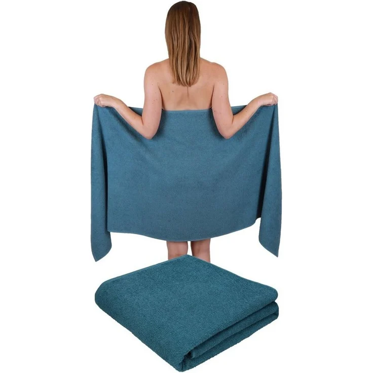 Betz Saunatuch 2 Stück Saunatücher XXL Berlin Größe 70x200 cm, 100% Baumwolle (2-St) – Bild 1