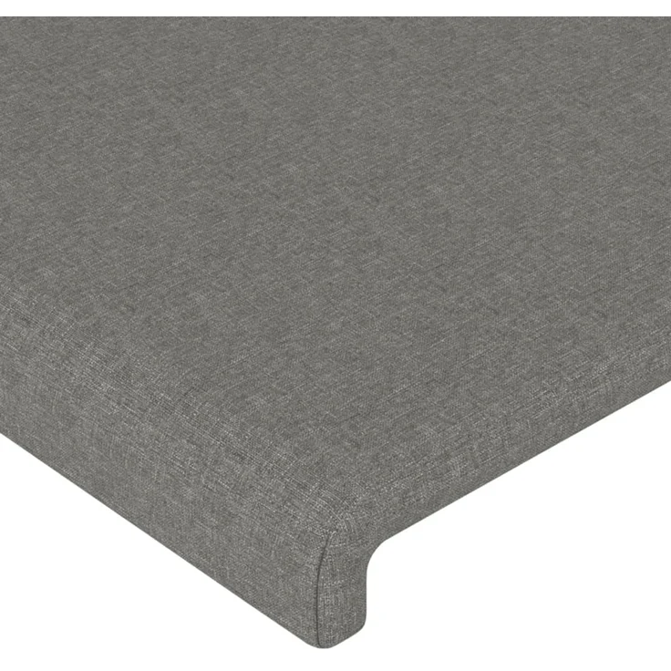 vidaXL Kopfteile 4 Stk. Dunkelgrau 80 x 5 x 78/88 cm Stoff 3116059 – Bild 4