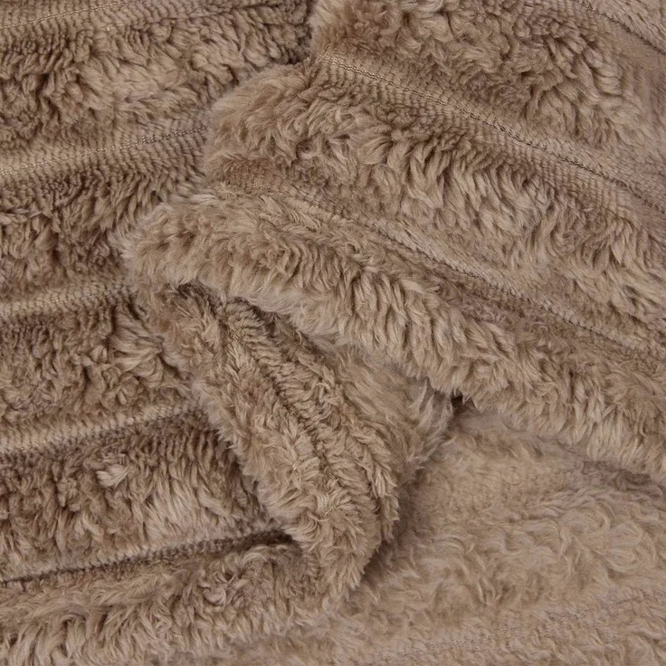 vidaXL Überwurfdecke Kamel 200 x 150 cm Fleece 42016826 – Bild 6