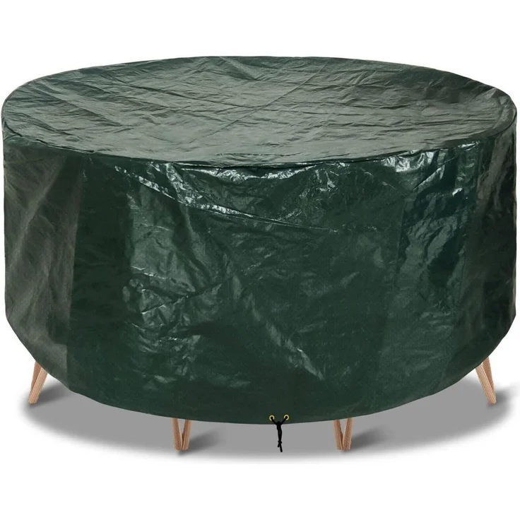 Gartentischabdeckung Polyethylen wasserdicht 300x90cm 300x90cm Grün – Bild 1
