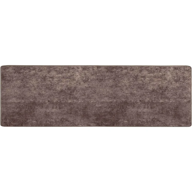 vidaXL Teppichläufer MARSA Grau 350 x 100 cm Polyester und PVC 42023202 – Bild 2