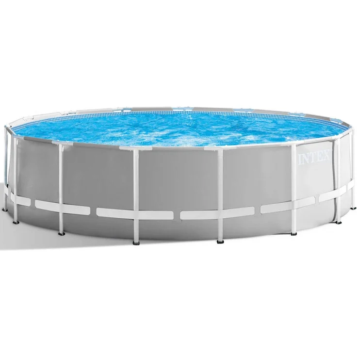 INTEX Prism Frame Pool , 457 x 122 cm, rund – Bild 2