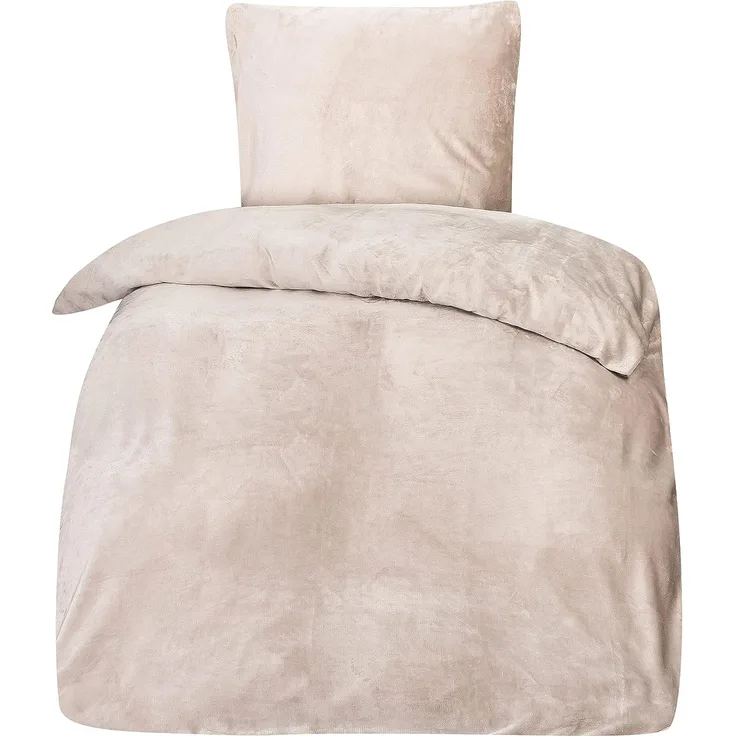 COSIMA Bettwäsche MOON Cashmere Touch Unibettwäsche ca. 135x200 + 80x80 cm, mit Reißverschluss