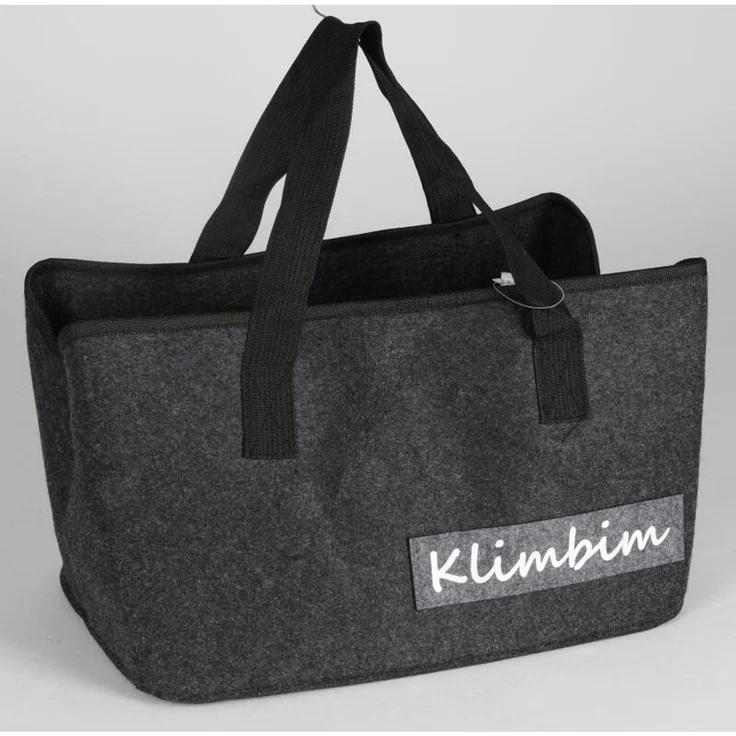 Filztasche Schriftzug Kamin Brennholz Korb Tragen Shopper Aufbewahrung Einkauf – Bild 2