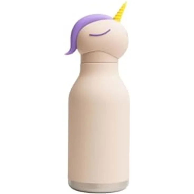 ASOBU Trinkflasche Asobu® Kindertrinkflasche BESTIE mit Strohhalm 460ml