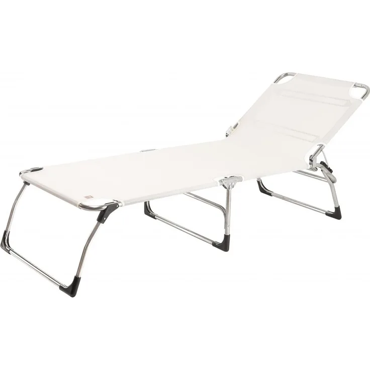 AMIGO BIG weiß Sonnenliege Aluminium Dreibeinliege FIAM