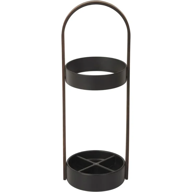 Umbra Hub Schirmständer schwarz/walnuß – Bild 4