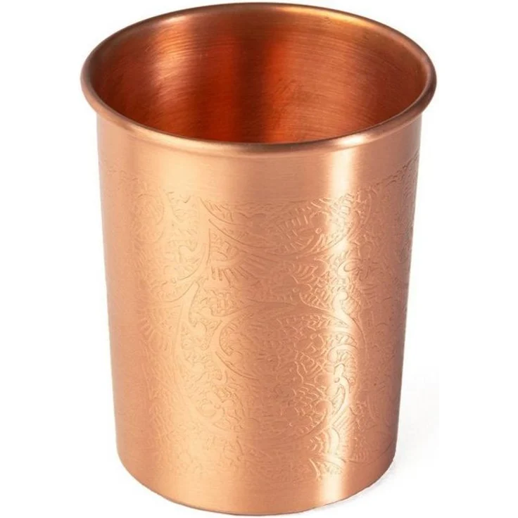 bodhi Becher Kupferbecher, 2er Set, 250 ml Ornaments, Kupfer – Bild 1