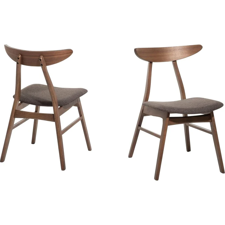 Esszimmerstuhl dunkelgrau 2er Set LYNN – Bild 4