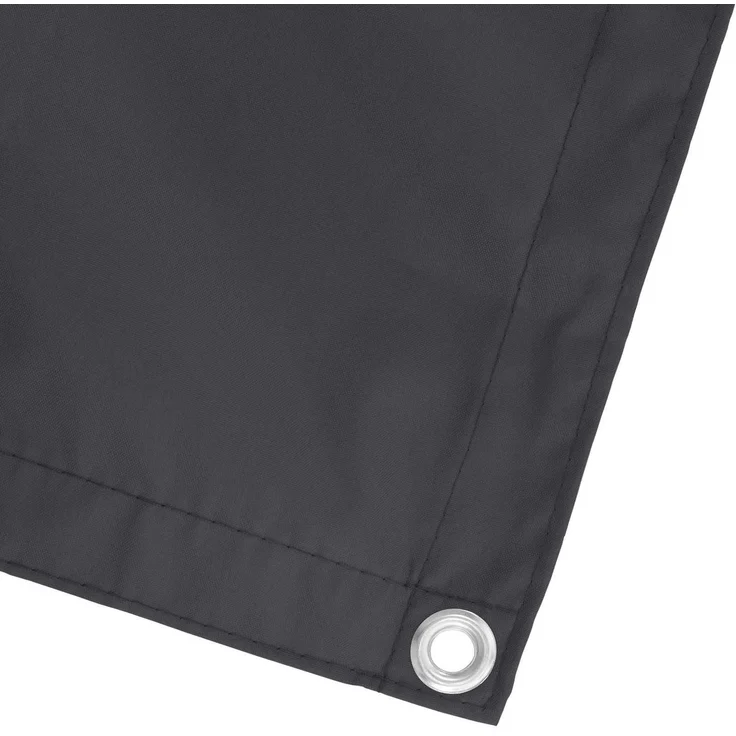 vidaXL Balkonsichtschutz Schwarz 75x200 cm 42030846 – Bild 2