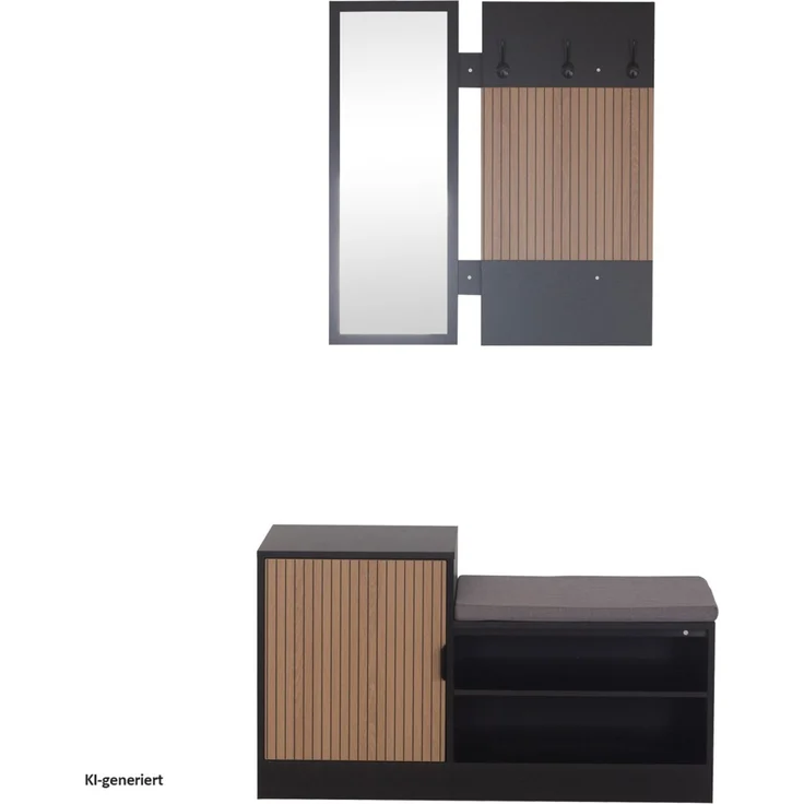 Garderobe Dana2 Schwarz – Bild 1