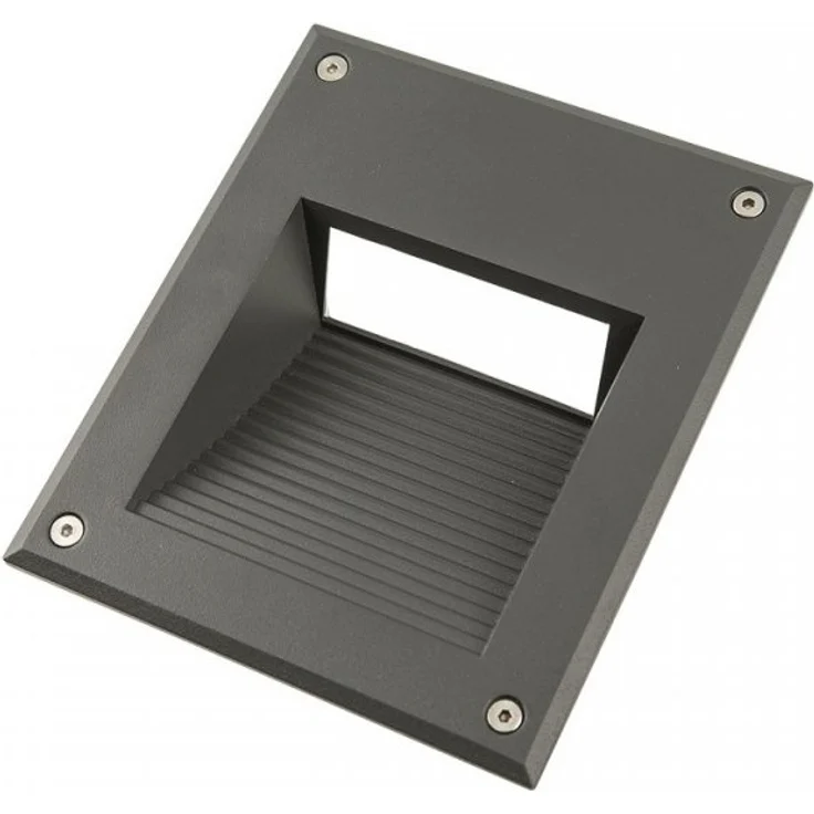 Heitronic 35288 LED Wandeinbauleuchte Dora 195x165mm anthrazit 3000K – Bild 7