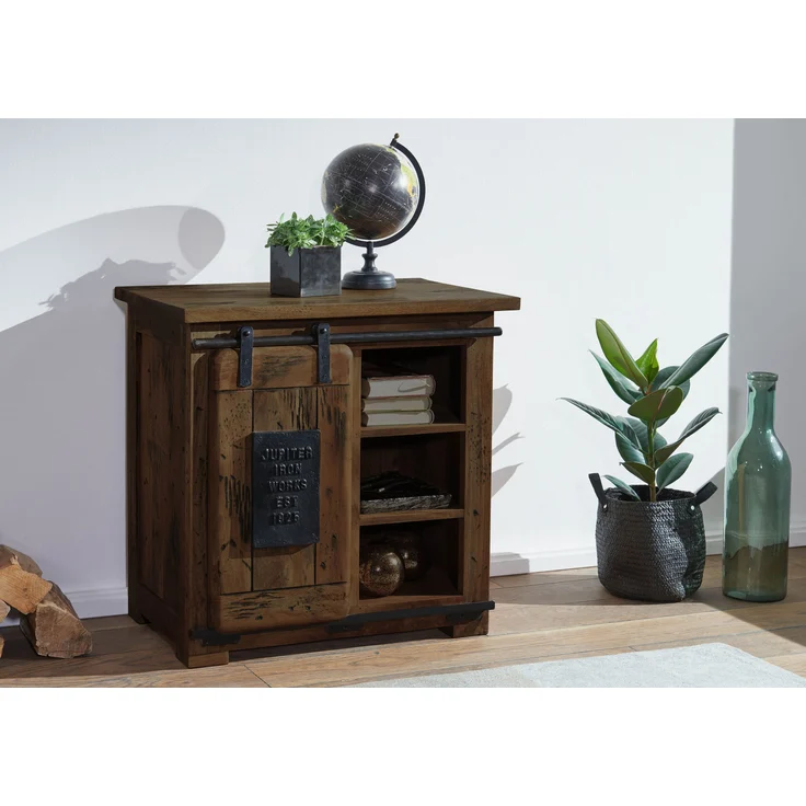 Kommode Mango 70x45x70 braun lackiert RAILWAY #424 – Bild 9