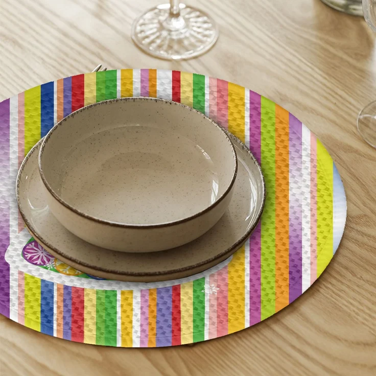 Hermia Concept '3600Supla' Tischset, Mehrfarbig, Ø 37 cm – Bild 2