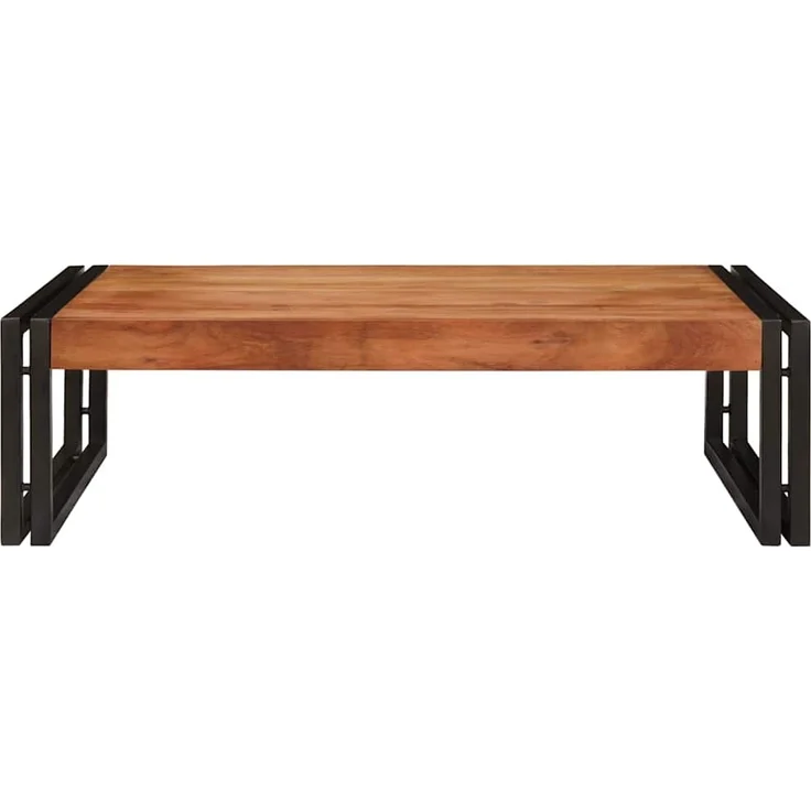 vidaXL Badregal mit Regal Braun 80 x 50 x 23 cm Massivholz Akazie 4102758 – Bild 3