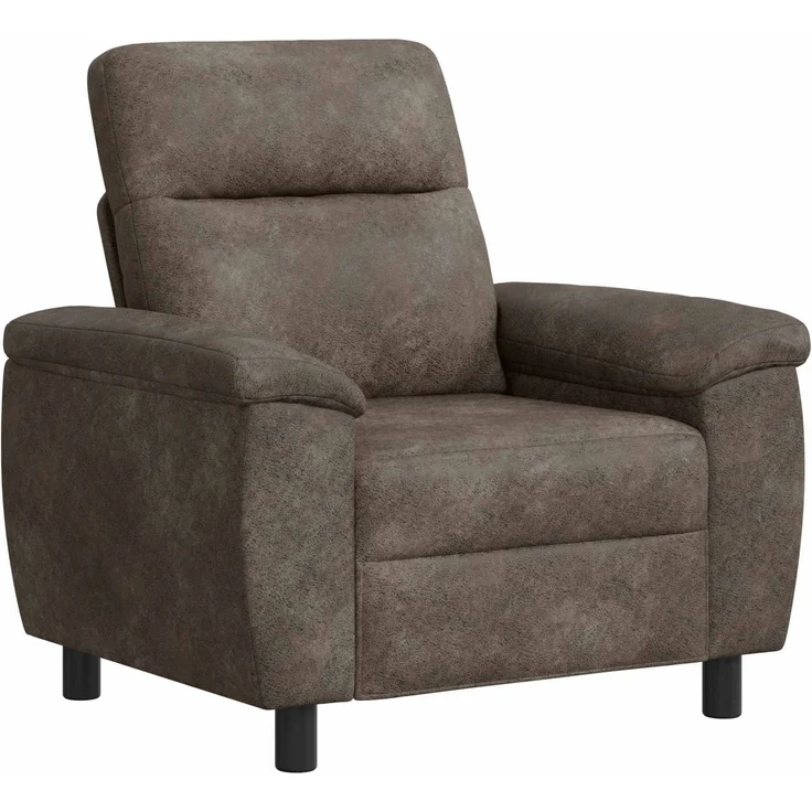 vidaXL Sofa Dunkelgrau 95 x 90 x 95 cm Kunstwildleder 42040916 – Bild 1