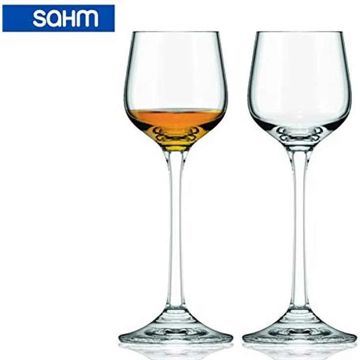 SAHM Likörglas Likörgläser Set 6 STK - 60 ml Likörgläser mit Stiel, Edles Glas – Bild 2