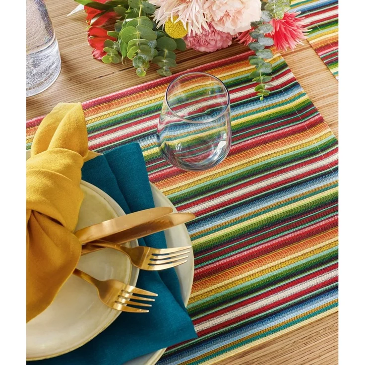 sander table + home Platzset Tischset "Strip" 2er-Pack, Streifen – Bild 2
