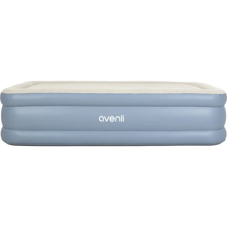 Avenli Luftmatratze Luftbett selbstaufblasend für 1 Person Twin-Size 191x99x46cm, (Gästebett Matratze aufblasbar mit integrierter Elektropumpe, 2-St, Reisebett mit Pumpe & Tragetasche), elektrisch mit weicher beflockter Oberfläche – Bild 4