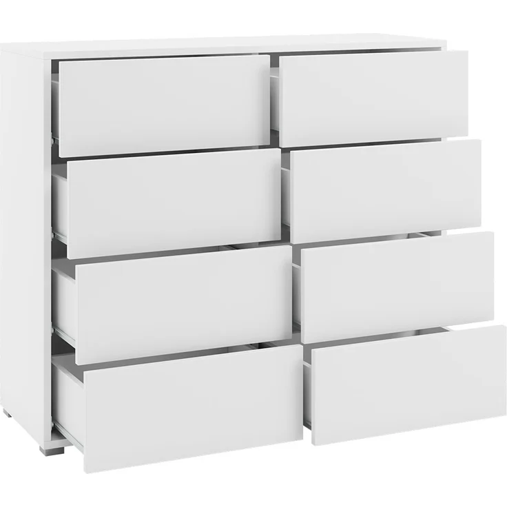 Kommode Gesita K8SZ, Holz, Cashmere, 120 x 93 x 41 cm – Bild 3