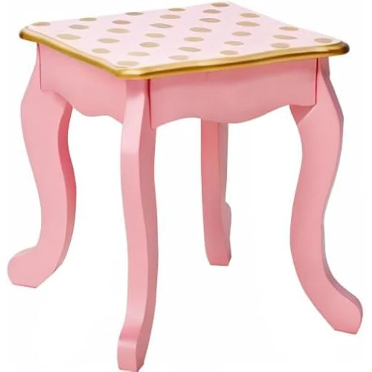 Teamson Kids Kinder Schminktisch mit Spiegel und Hocker Frisiertisch TD-11670L – Bild 11