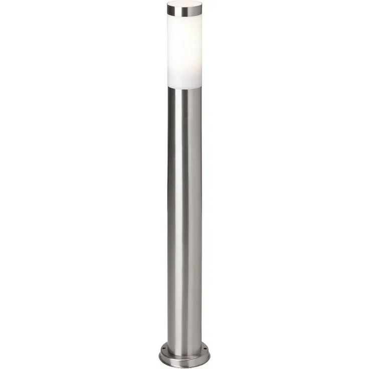 Brilliant Leuchten No. 43685-82 Aussenstandleuchte Chorus E27 IP44 edelstahl 81cm
