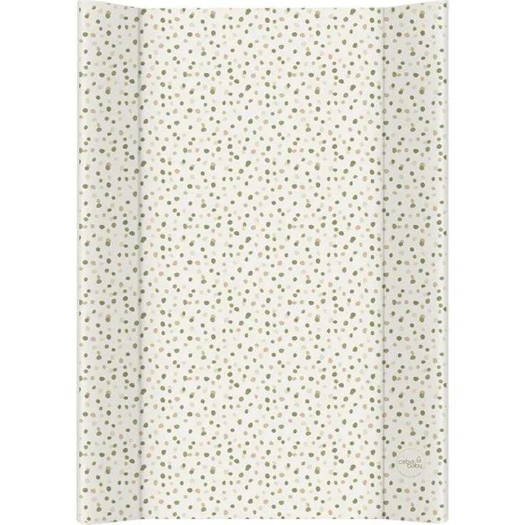 Ceba Baby® Wickelauflage Wickelunterlage - 2 Keil Wickelmulde fürs Babybett 70x50 cm - Wickeltischauflage mit OEKO-TEX® Standard 100 - Made in EU - Wasserdicht und Abwaschbar - Flecken