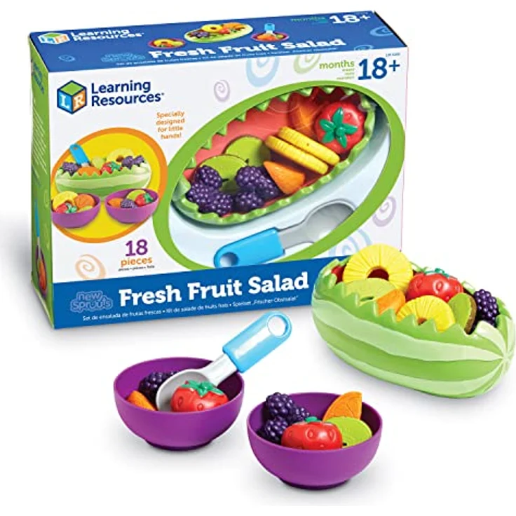 Learning Resources New Sprouts Frischer Obstsalat, Vorschul Rollenspielzeug – Bild 2