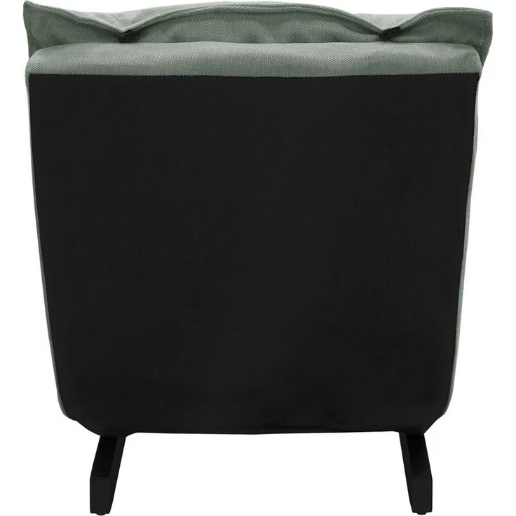 ML-DESIGN Loungesessel Bodenstuhl Bodensessel gepolstert mit Verstellbarer Rückenlehne, Sessel grau/grün aus Leinen stabilem Stahlgestell Boden Relaxsessel – Bild 3