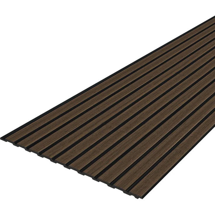 3D-Wandpaneel Bronckhorst 6er Set 195x31,5 cm Dunkler Holzton [NEU. HOLZ] – Bild 5