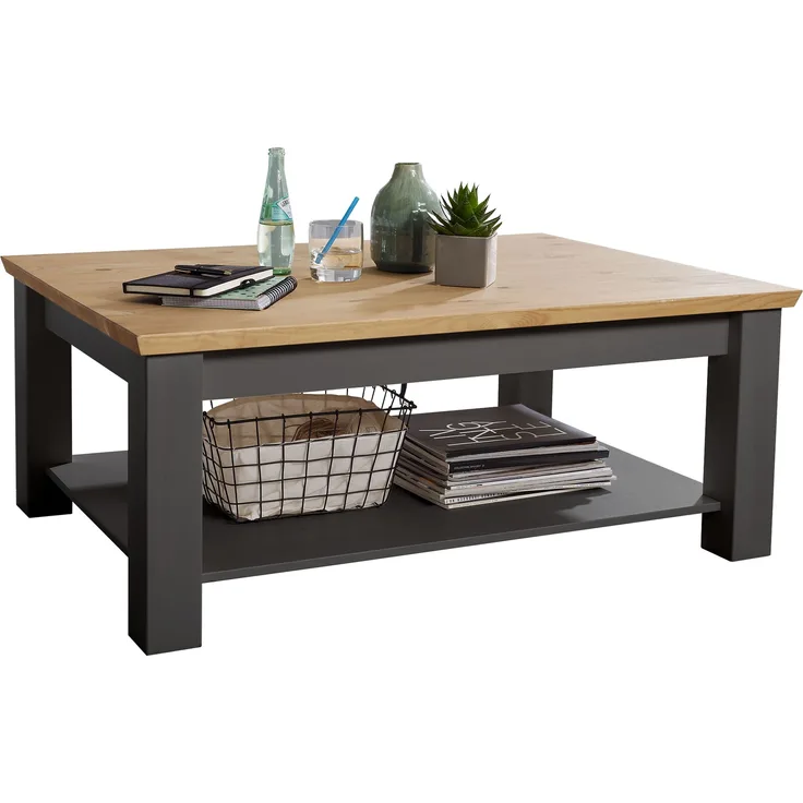 Couchtisch >WZ-0133< (BxHxT: 110x45x75 cm) in grau - 110x45x75 (BxHxT)