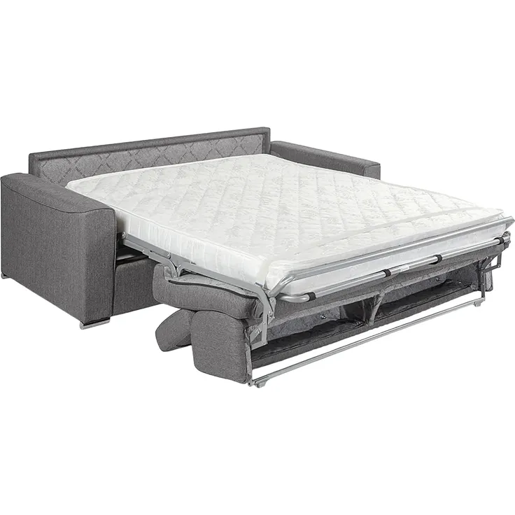 Vente-unique - VIZIR Sofa Stoff Blau - B 223 cm94 cm x H 110 cm95 cm x L 216 cm – Bild 3