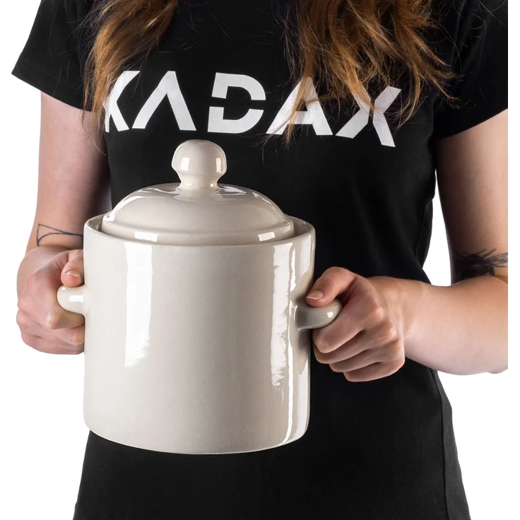 KADAX Fassbeiztopf mit Kragen 1,8L – Bild 3