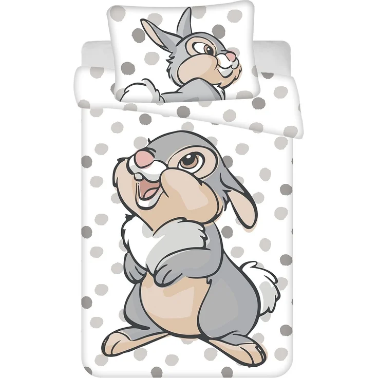 Disney Thumper Bettwäsche-Set – Kuschelige Kinderbettwäsche 100x135 cm & 40x60 cm – Bild 1