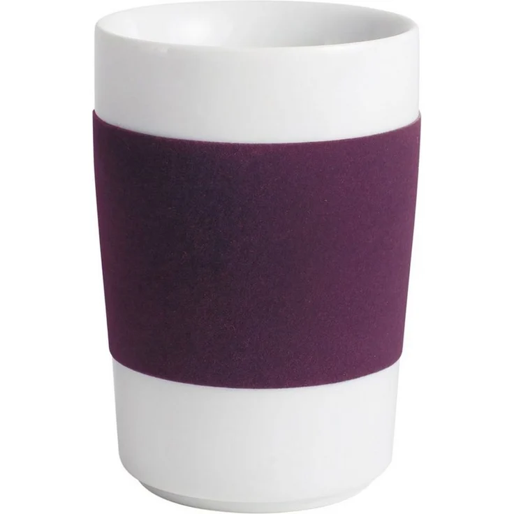 KAHLA Becher touch! henkelloser Becher mit Samt-Banderole, 1-tlg, Porzellan, Made in Germany – Bild 3