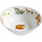 Ritzenhoff & Breker Müslischale Waldtiere, Müsli Schale, Schüssel, Desserschale, Porzellan, Bunt, 422436