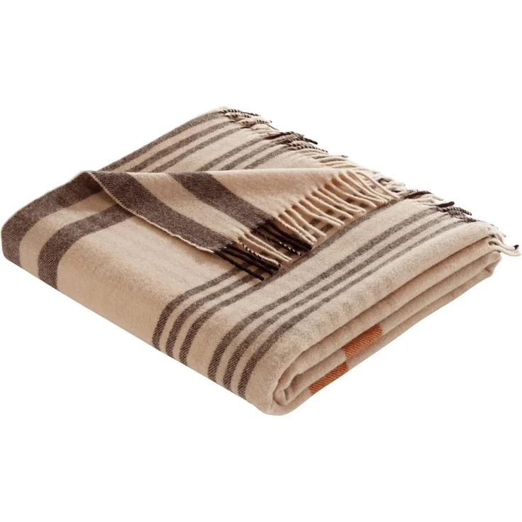 Plaid Mila, Guido Maria Kretschmer Home&Living, aus 100% Schurwolle, Kuscheldecke