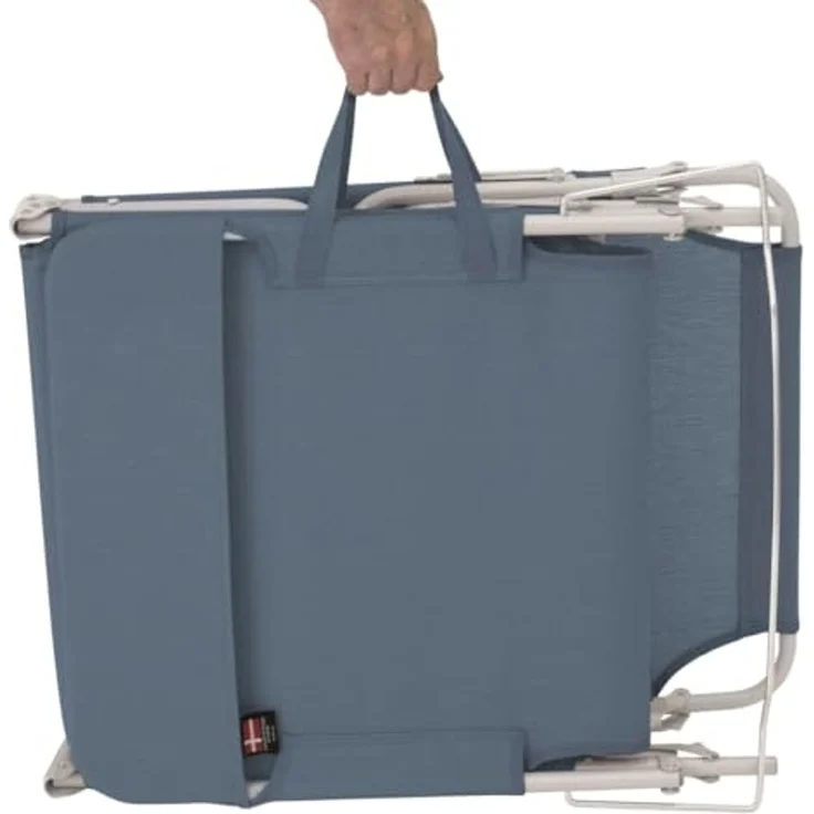 Outwell Klappbare Sonnenliege Tenby Ozeanblau 428238 – Bild 4