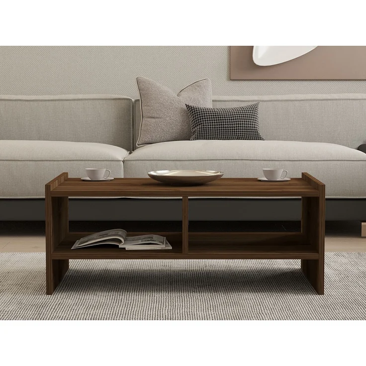 Skye Decor 'Pera - Walnut' Couchtisch, Walnuss, 90 x 35 x 50 cm – Bild 2
