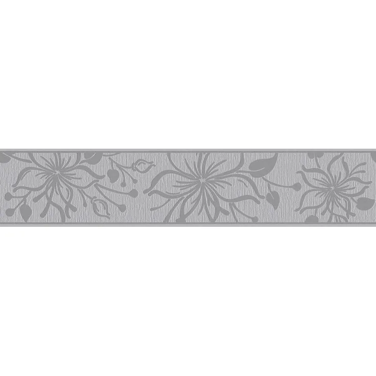 A.S. Création Bordüre Only Borders 11, strukturiert, floral, geblümt, natürlich, Tapete Bordüre Blumen Borte Wohnzimmer Schlafzimmer Küche Flur Design