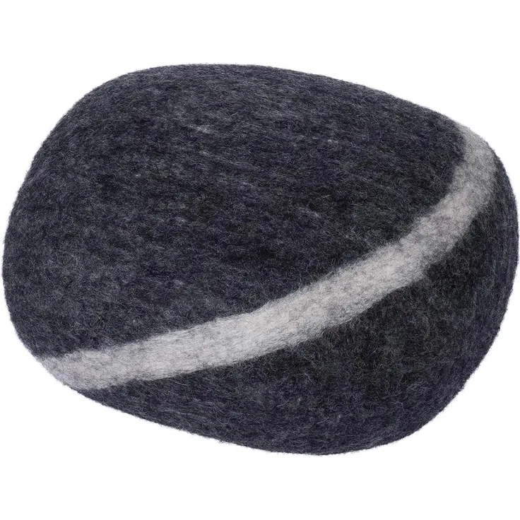myfelt Hocker Pouf Hugo Kieselstein Filz Anthrazit (S) A-KS-019-S