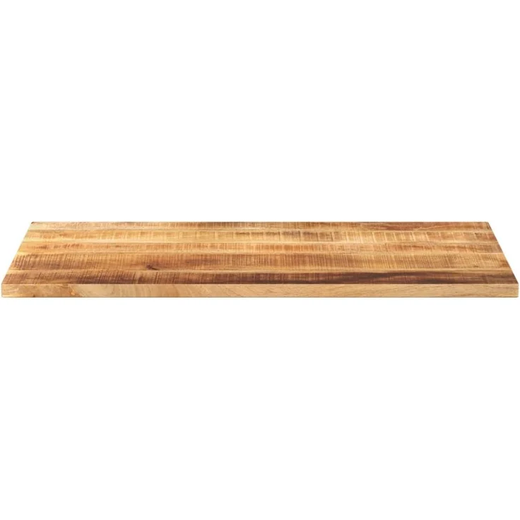 vidaXL Tischplatte 100x50x3,8 cm Rechteckig Raues Massivholz Mango 371396 – Bild 2