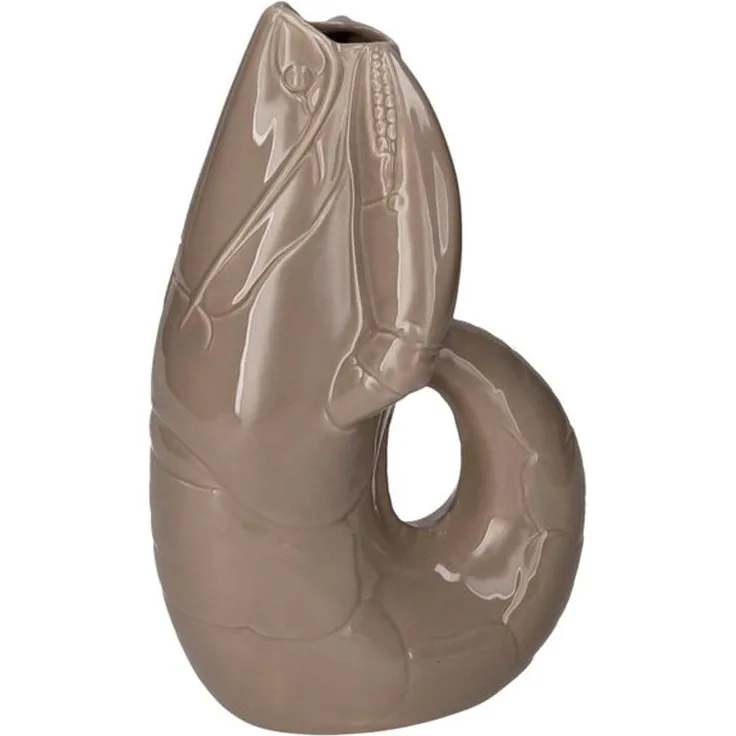 Gift Company Madame Crevette Hummer Vase L sandstone