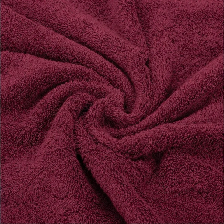Hammetex 2er Set Extra Große Badetücher – 80x200 cm, 500 GSM, 100% Baumwolle – Weich & Saugfähig – Luxuriöse Große Spa-Handtücher, Bordeauxrot – Bild 4