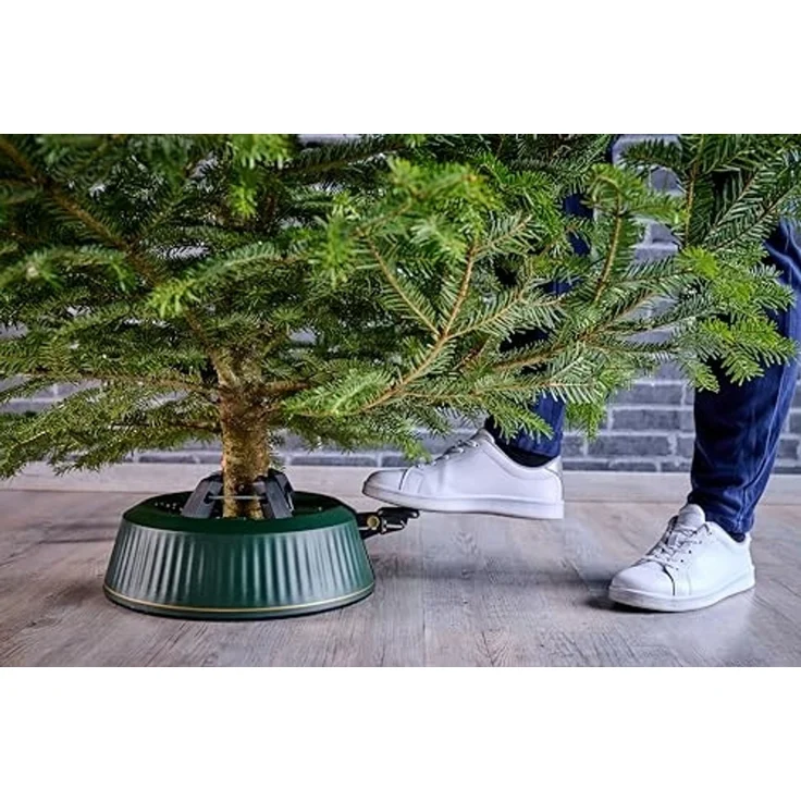 Krinner X-240 Christbaumständer, bis 240 cm Baumhöhe, Stamm max. Ø 11 cm – Bild 6