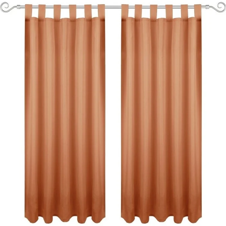 Bestgoodies Gardine Schlaufengardine, Schlaufe (2 St), Blickdichter Vorhang mit Schlaufen, Schlaufengardine – Bild 4