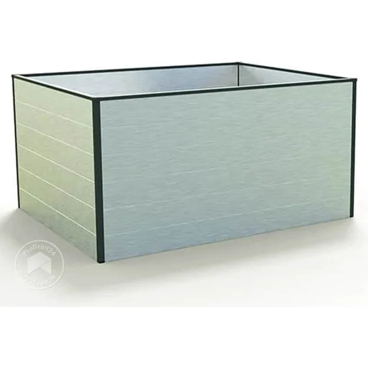 GFP Hochbeet Kräuter-Gemüse-Beet Aluminium CHRISTINA - 150x119x77cm - Aluminium eloxiert – Bild 2