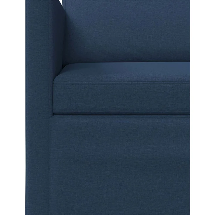 vidaXL Sofa-Set 2 pcs Blau Stoff 3433142 – Bild 4